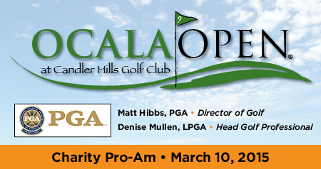 Ocala Open 2015 Pro Am Invitation