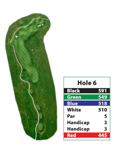 Candler Hills Golf Course Hole 6
