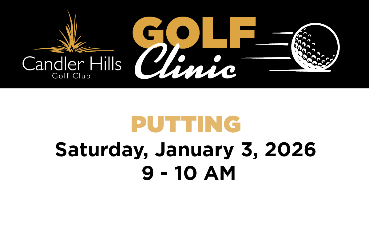 Putting Golf Clinic at Candler Hills Golf Club