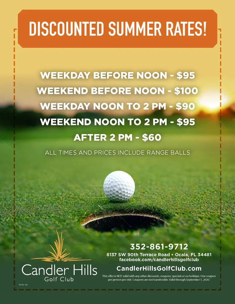 Candler Hills 2026 Summer Discount.